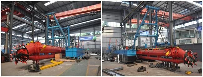 8 Inch Sand Suction Dredger Machine Used for Marine Port Maintenance