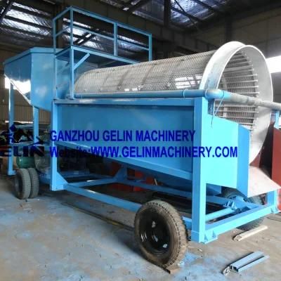 Small Mobile Diamond Processing Machine for Africa River Sand Gold Mining