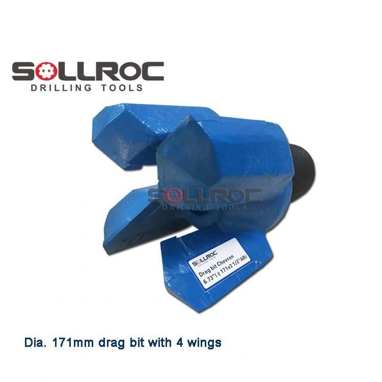 Sollroc 4wings Step Drag Chevron Drag Bits