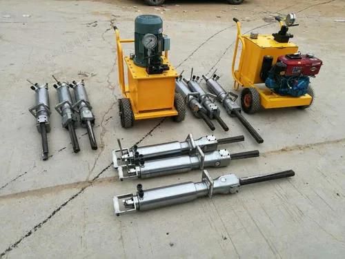 Portable Diesel Drive Mining Machine Hydraulic Stone Splitter for Breaking Rocks