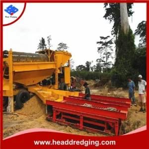 Small Gold Mining Refining Separating Trommel Machine