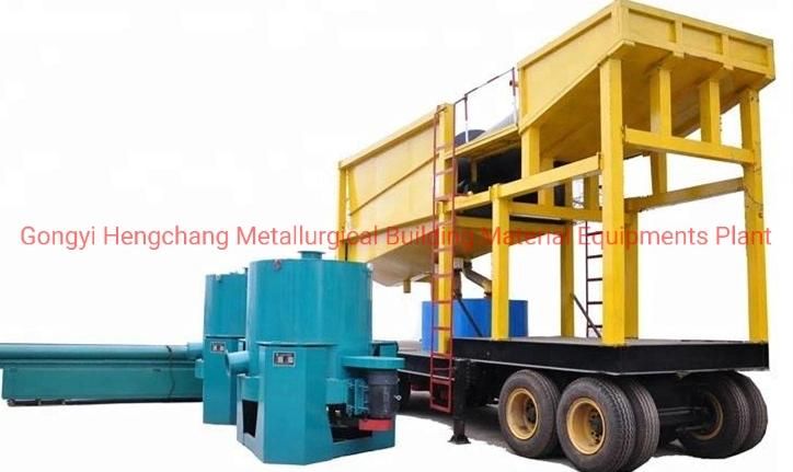 Mini Alluvial Sand Gold Washing Process Palnt Gold Trommel for Sale