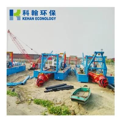 Dam Cutter Suction Sand Mud Clay Dredger/ Dredging Equipment