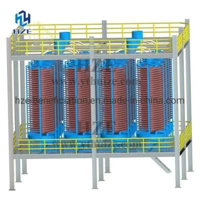 Heavy Placer Sands Gravity Concentration Processing Plant Spiral Concentrator