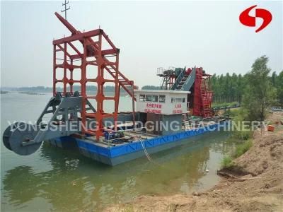 Bucket Sand Dredge with 400m3/H Output