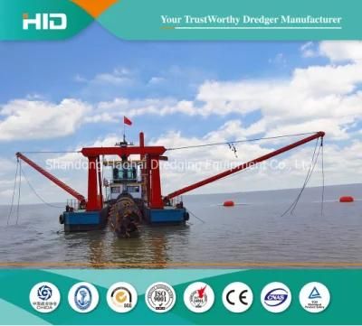 Dredging Egypt River Sand Mud Large Capacity 5500m3/H Suction Dredger Hot Selling