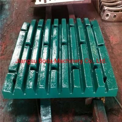 Manganese Steel Jm1208 Crusher Spare Wear Parts for Sandvik Jaw Crusher Plate