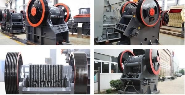 Rock Gold Crushing Machine Pew Jaw Crusher with Big Feed Opening