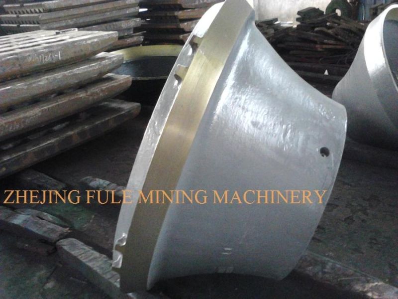 Top Quality Mn22cr2 Mn18cr2 Nordberg MP800 MP1000 Cone Crusher Bowl Liner and Mantle