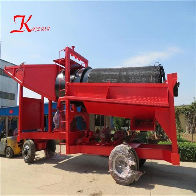 Mobile Gold Mining Trommel Screen Machine Mining Equipment