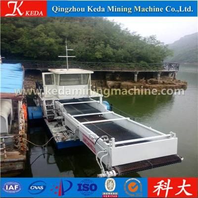 Weed Harvester and Dredger for Cutting