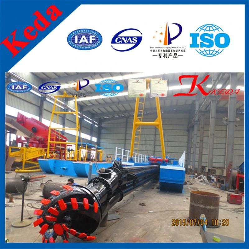 Qingzhou Keda Sand Dredging Cutter Suction Dredger Gold Dredge Machine