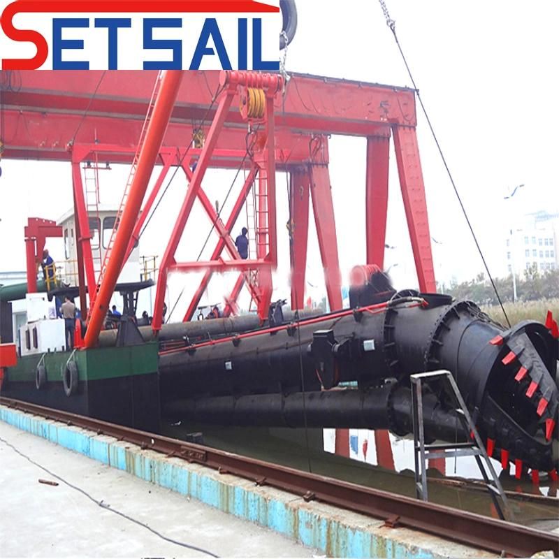 Shijiazhuang River Sand Pump 14 Inch Cutter Suction Sand Dredger