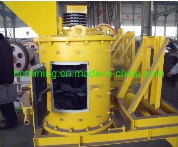 High Efficient Output 3-5mm Vertical Compound Crusher