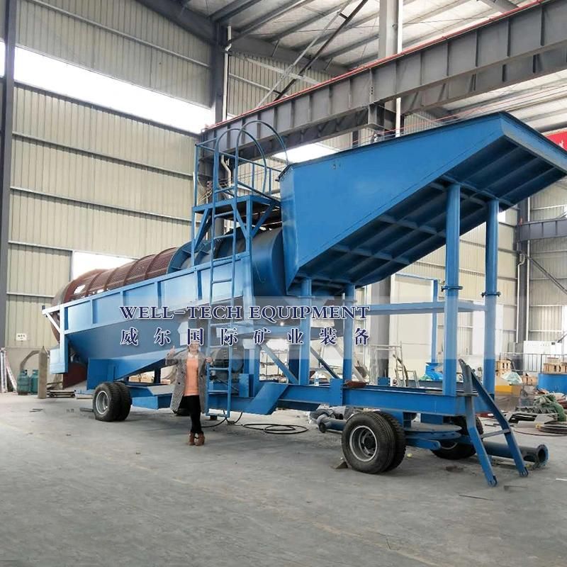 Gold Scrubber Trommel Machine Trommel Drum Scrubber Mineral Separator