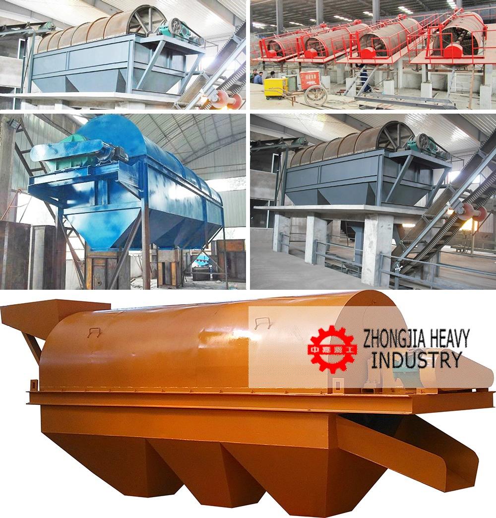 Mine Separator Rotary Drum Sieve Machine