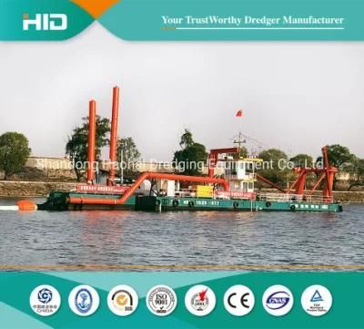 Brand New 6024 Model 5500m3/H Cutter Suction Dredger Ship for Dredging in Egypt