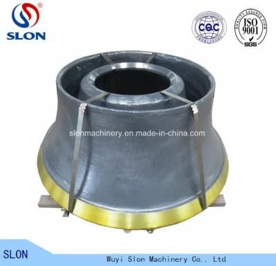 High Manganese Casting Sandvik Concave Mantle Cone Crusher Parts