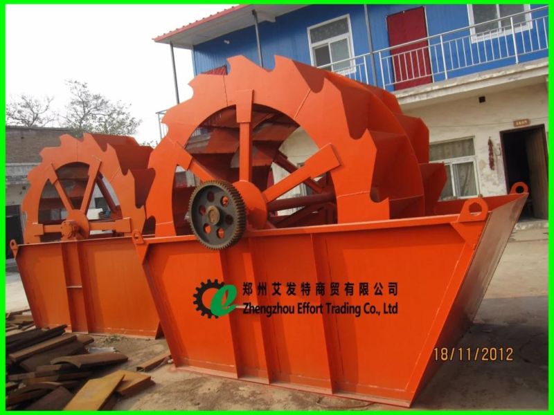 Wheel Bucket Sand Washer Used in River Sand Sand Cleaning Washer