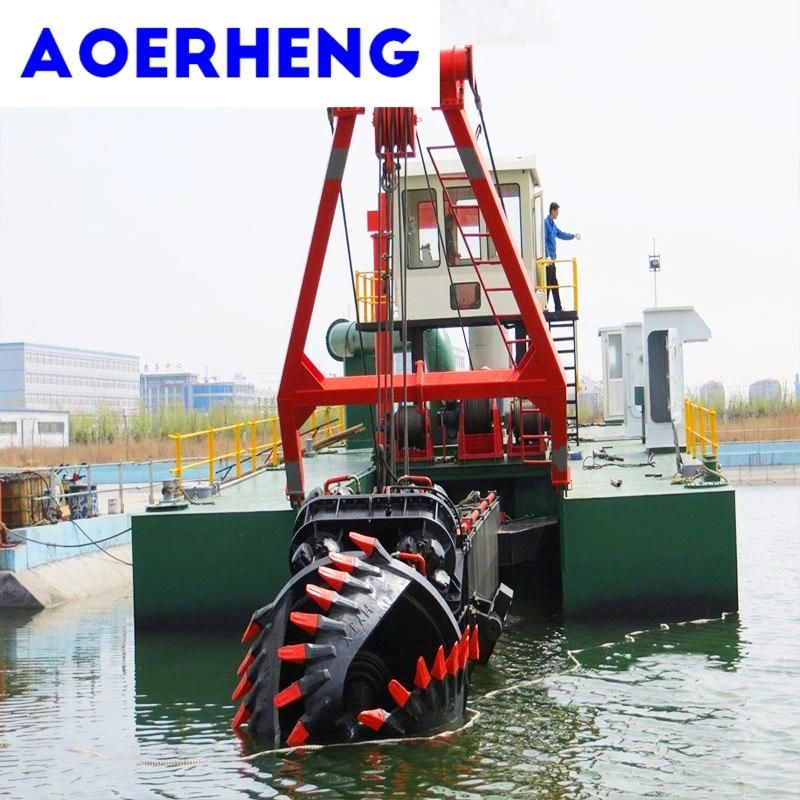 Rexroth Hydraulic Cutter Suction Head Dredging Ship with Shijiazhuang Pump