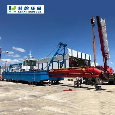 Cutter Suction River Sand Suction Dredger Equipment on Sale with Cutter