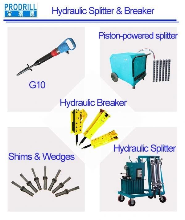 Pd350/Pd250/Pd450 Demolition Equipment Hydraulic Rock and Concrete Splitters