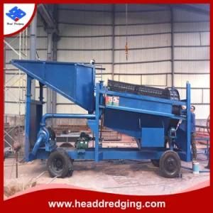 Mobile Gold Gravity Separating Trommel Screen