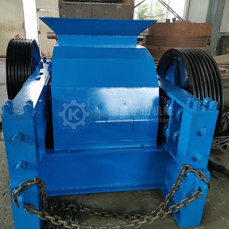 High Performance Double Teeth Roll Crusher for Crushing Natural Stone Materials