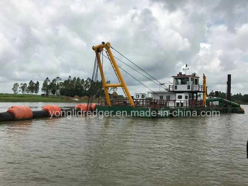 20 Inch 3500 M3/H CSD500 Cutter Suction Dredger for River Dredging in Bangladesh