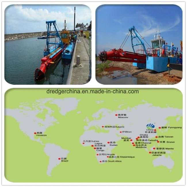 Julong Hydraulic Cutter Suction Dredger/ Sand Dredger