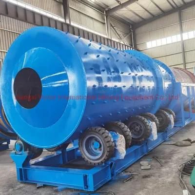 Mineral Washing Plant Drum Type Rotary Trommel Scrubber