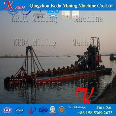 Mechanical Chain Gold Panning Dredger