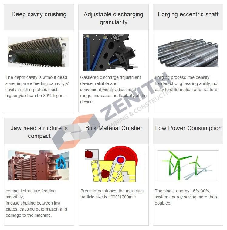 2019 New Energy Saving Germany Stype Rock Stone Ceramic Jaw Crusher