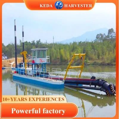 Long Service Life China CSD150 6 Inch Cutter Suction Dredger for River Dredging