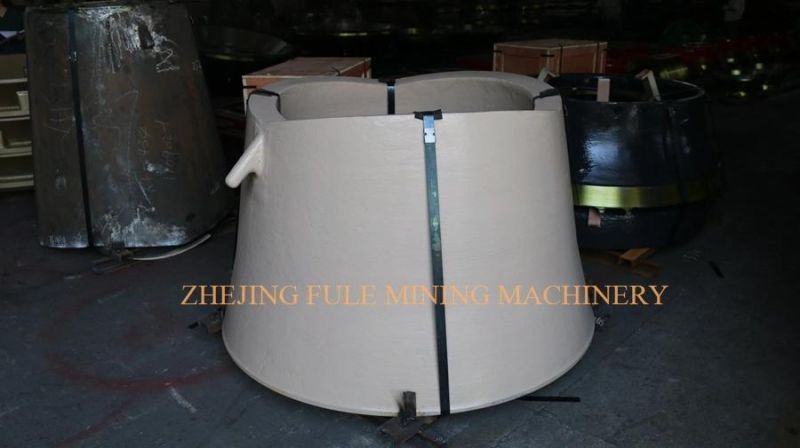 High Manganese Gyratory Crusher Wear Parts Concave Crusher Supplier in China