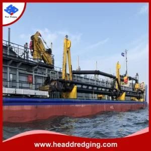 River Lake Pond Canal Channel Sand Cutter Suction Dredger/Dredge/Dredging Mining Machine ...