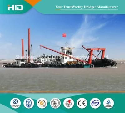 HID-CSD-6024 Model High Production River Suction Sand Dredger Shipping to Egypt