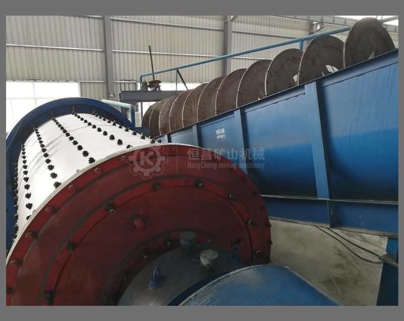 500 Tpd Rock Gold Processing Plant Spiral Classifier of Gold Mineral Recovery Equipment