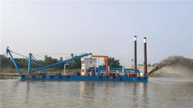 China Made Sand Mud Cutter Suction Dredger for Hot Sale