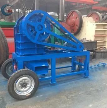 Mobile Jaw Crusher PE150*250 with Diesel Engine