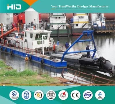 Underwater Submersible Pump Sand Cutter Suction Dredger Boat Ship Vessel Equipment