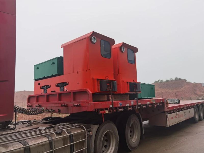 14 Ton Explosion-Proof Tunnel Electrical Battery Mine Rail Locomotive for Coal Mine