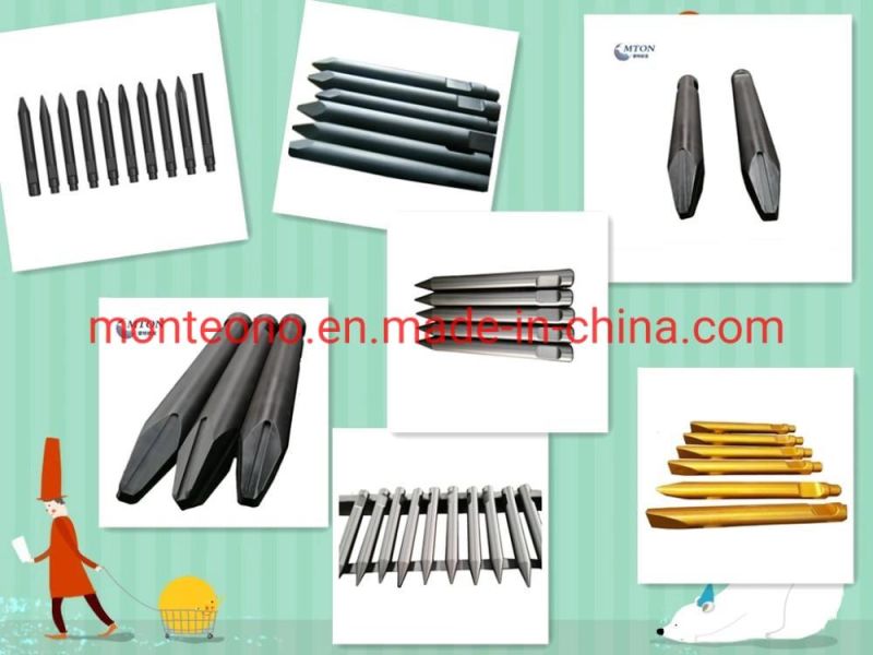 Construction Machinery Spare Parts Hydraulic Hammer Chisel Atlas Copco