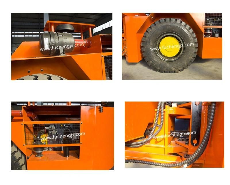 New Diesel mining Underground dumper/dump trucks with one year quality guarantee