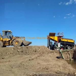 Rotary Gold Washing Plant Magnetic Gold Mining Trommel for Sale