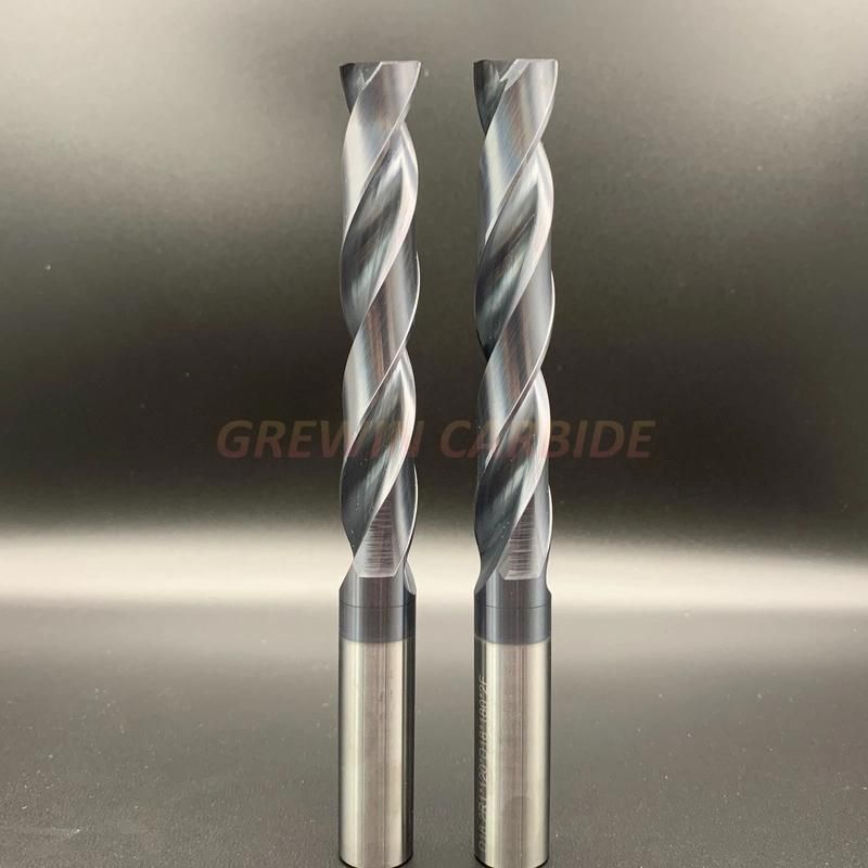 Gw Carbide Drilling Tool-5xd 3xd Tungsten Carbide Drill with Two Coolant Hole