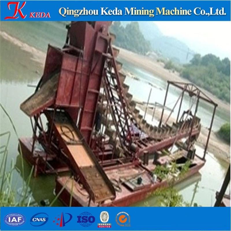 Bucket Chain Dredger for Medium Size