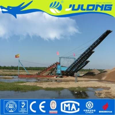 Hydraulic River Bucket Dredger for Gold/Sand/Sliver/Water Cleaning