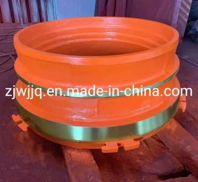 Cedarapids Crusher Wear Parts Mantle/ Concave Liner for Cone Crusher