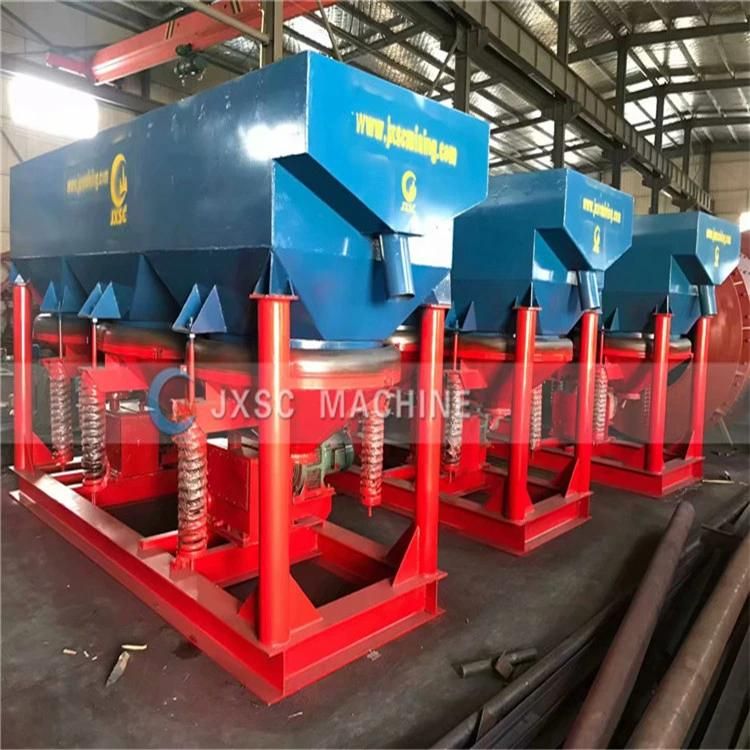 Zambia Manganese Separator Jig Mining Machine with 15tph